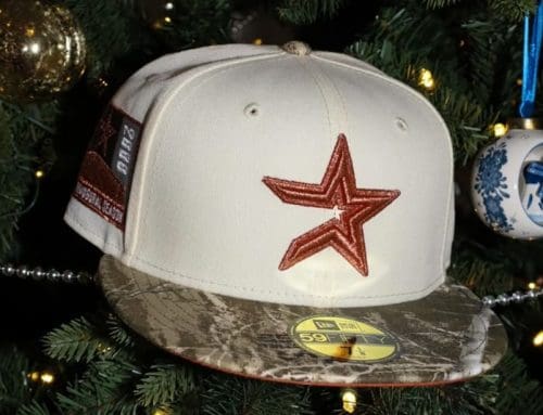 Houston Astros 2000 Inaugural Season Off-white Realtree 59Fifty Fitted Hat by MLB x New Era