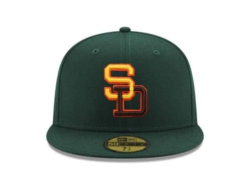San Diego Padres 40th Anniversary Dark Green 59Fifty Fitted Hat by MLB x New Era