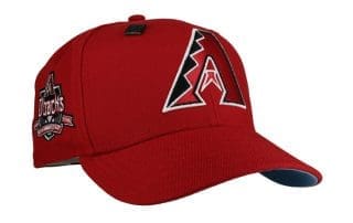 Arizona Diamondbacks 25th Anniversary Red Blue 59Fifty Fitted Hat by MLB x New Era