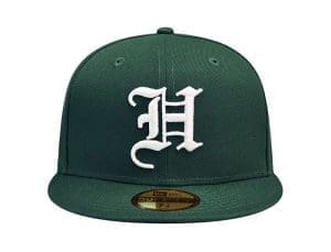 H Pride Fitstrike Set 59Fifty Fitted Hat by Fitted Hawaii x New Era Green H Pride Fitstrike Set 59Fifty Fitted Hat by Fitted Hawaii x New Era Green
