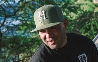 H Pride Green Graphite 59Fifty Fitted Hat by Fitted Hawaii x New Era