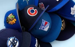Hat Club Blue Ice 59Fifty Fitted Hat Collection by NHL x New Era