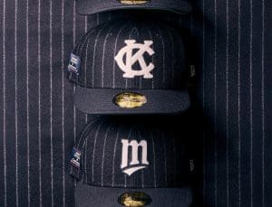 MLB Moon Pinstripe 59Fifty Fitted Hat Collection by MLB x New Era MLB Moon Pinstripe 59Fifty Fitted Hat Collection by MLB x New Era
