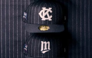 MLB Moon Pinstripe 59Fifty Fitted Hat Collection by MLB x New Era