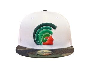 Mua Chrome Woodland Camo 59Fifty Fitted Hat by Fitted Hawaii x New Era Front