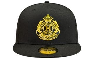 Scholar Black 59Fifty Fitted Hat by Fitted Hawaii x New Era