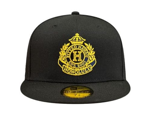 Scholar Black 59Fifty Fitted Hat by Fitted Hawaii x New Era
