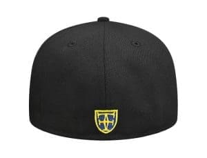 Scholar Black 59Fifty Fitted Hat by Fitted Hawaii x New Era Back