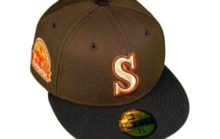 Seattle Mariners 30th Anniversary Walnut Black 59Fifty Fitted Hat by MLB x New Era