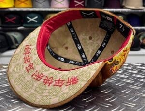 Crossed Bats Logo Year Of The Horse 59Fifty Fitted Hat by JustFitteds x New Era Bottom