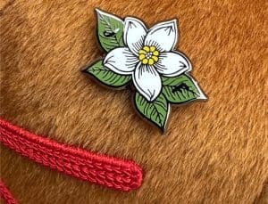 Crossed Bats Logo Year Of The Horse 59Fifty Fitted Hat by JustFitteds x New Era Pin