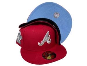 Atlanta Braves Welcome To The Show 59Fifty Fitted Hat by MLB x New Era Front