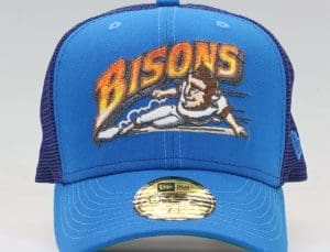 Buffalo Bisons Indiana Jones Trucker Mesh 59Fifty Fitted Hat by MiLB x New Era Front