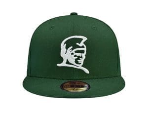 Kamehameha Navy And Dark Green 59Fifty Fitted Hat by Fitted Hawaii x New Era Front Kamehameha Navy And Dark Green 59Fifty Fitted Hat by Fitted Hawaii x New Era Front