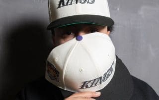 Los Angeles Kings 2002 NHL ASG Chrome White Black 59Fifty Fitted Hat by NHL x New Era