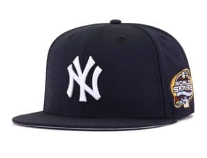 New York Yankees 2003 World Series Navy 59Fifty Fitted Hat by MLB x New Era New York Yankees 2003 World Series Navy 59Fifty Fitted Hat by MLB x New Era