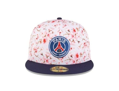 Paris Saint-Germain Cherry Blossom 59Fifty Fitted Hat by PSG x New Era