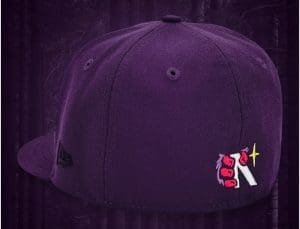 Sasquatch Purple 59Fifty Fitted Hat by Noble North x New Era Back Sasquatch Purple 59Fifty Fitted Hat by Noble North x New Era Back