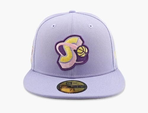 Seattle Supersonics Lavender 59Fifty Fitted Hat by NBA x New Era