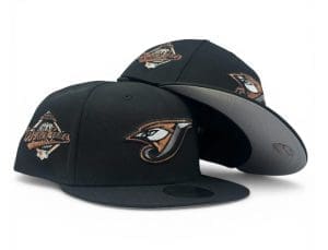 Toronto Blue Jays 1993 WS Black Metallic 59Fifty Fitted Hat by MLB x New Era