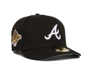Atlanta Braves 1995 WS All Black 59Fifty Fitted Hat by MLB x New Era