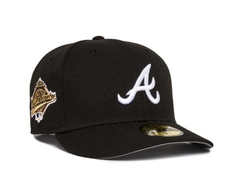Atlanta Braves 1995 WS All Black 59Fifty Fitted Hat by MLB x New Era
