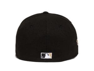 Atlanta Braves 1995 WS All Black 59Fifty Fitted Hat by MLB x New Era Back