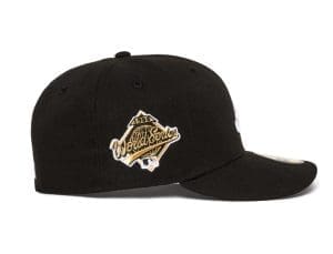 Atlanta Braves 1995 WS All Black 59Fifty Fitted Hat by MLB x New Era Patch