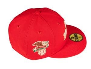Chicago White Sox American League Red 59Fifty Fitted Hat by MLB x New Era Patch
