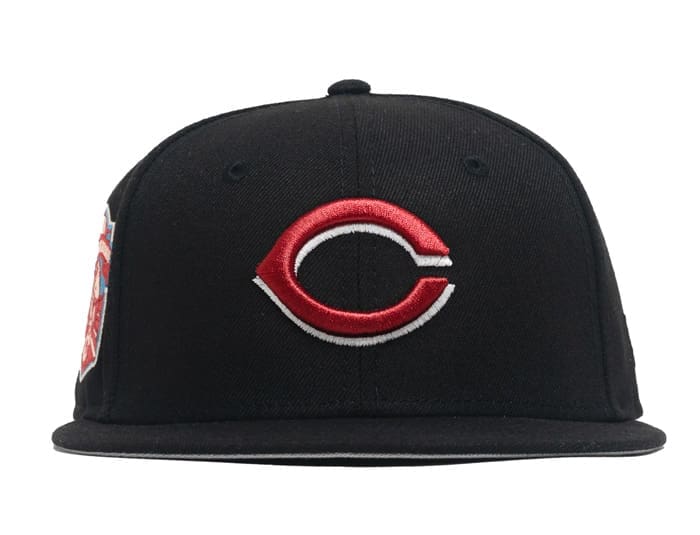 Cincinnati Reds 2003 Inaugural Season Black 59Fifty Fitted Hat by MLB x New Era