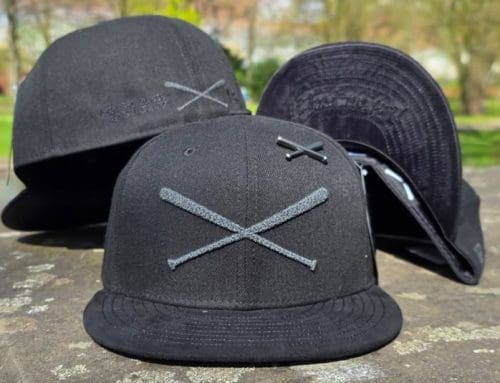 Crossed Bats Logo 3M Reflective 59Fifty Fitted Hat by JustFitteds x New Era
