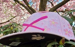 Crossed Bats Logo Sakura 2026 59Fifty Fitted Hat by JustFitteds x New Era