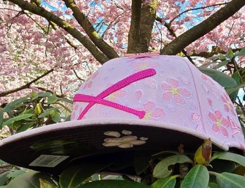 Crossed Bats Logo Sakura 2026 59Fifty Fitted Hat by JustFitteds x New Era
