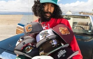 Hat Club NHL Wood Grain 59Fifty Fitted Hat Collection by NHL x New Era