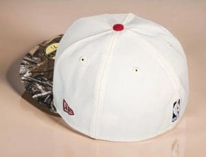 Houston Rockets 1999 NBA Finals Cream Camo 59Fifty Fitted Hat by NBA x New Era