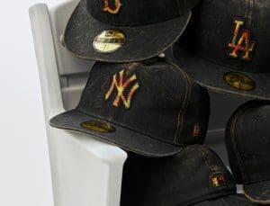 Just Caps MLB Tie Dye Logo 59Fifty Fitted Hat Collection by MLB x New Era Back