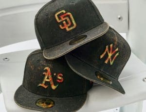 Just Caps MLB Tie Dye Logo 59Fifty Fitted Hat Collection by MLB x New Era Front