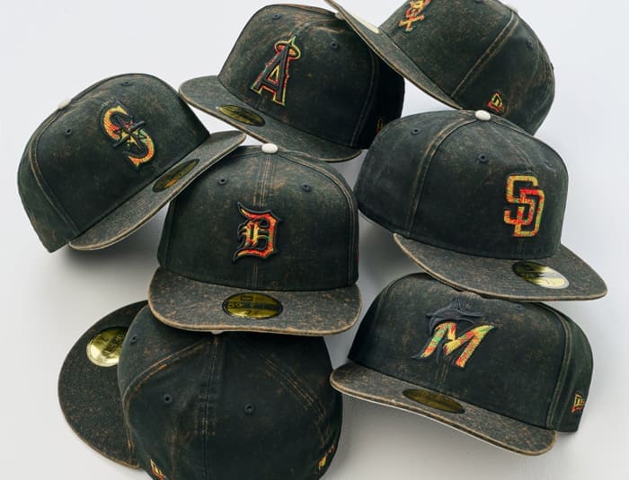 Just Caps MLB Tie Dye Logo 59Fifty Fitted Hat Collection by MLB x New Era