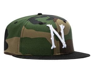 Northwest Camo Black 59Fifty Fitted Hat by Hillside Goods x New Era Northwest Camo Black 59Fifty Fitted Hat by Hillside Goods x New Era
