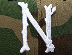 Northwest Camo Black 59Fifty Fitted Hat by Hillside Goods x New Era Front Northwest Camo Black 59Fifty Fitted Hat by Hillside Goods x New Era Front