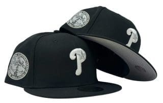 Philadelphia Phillies National League Black 59Fifty Fitted Hat by MLB x New Era