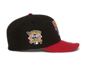 Pittsburgh Pirates 1994 ASG Black Red 59Fifty Fitted Hat by MLB x New Era Patch Pittsburgh Pirates 1994 ASG Black Red 59Fifty Fitted Hat by MLB x New Era Patch
