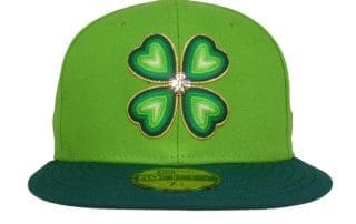 St. Patrick's Four Leaf Clover 59Fifty Fitted Hat by JustFitteds x New Era