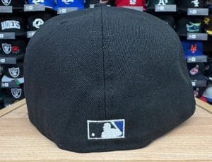 Brooklyn Dodgers 1955 1st World Series Black 59Fifty Fitted Hat by MLB x New Era Back