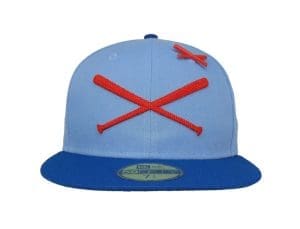 Crossed Bats Logo Blue Jays 59Fifty Fitted Hat by JustFitteds x New Era