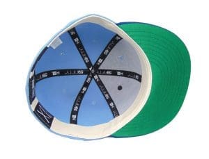 Crossed Bats Logo Blue Jays 59Fifty Fitted Hat by JustFitteds x New Era Bottom