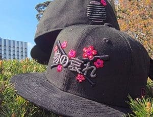 Crossed Bats Logo Sakura 2 59Fifty Fitted Hat by JustFitteds x New Era