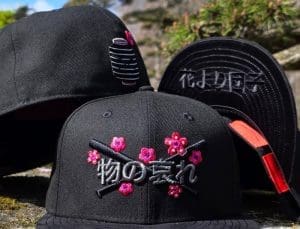 Crossed Bats Logo Sakura 2 59Fifty Fitted Hat by JustFitteds x New Era Front