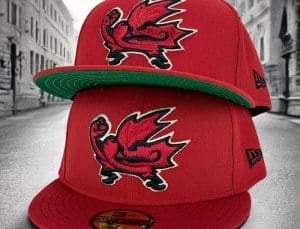 Fighting Maples Vintage Red 59Fifty Fitted Hat by Noble North x New Era