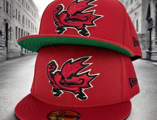 Fighting Maples Vintage Red 59Fifty Fitted Hat by Noble North x New Era